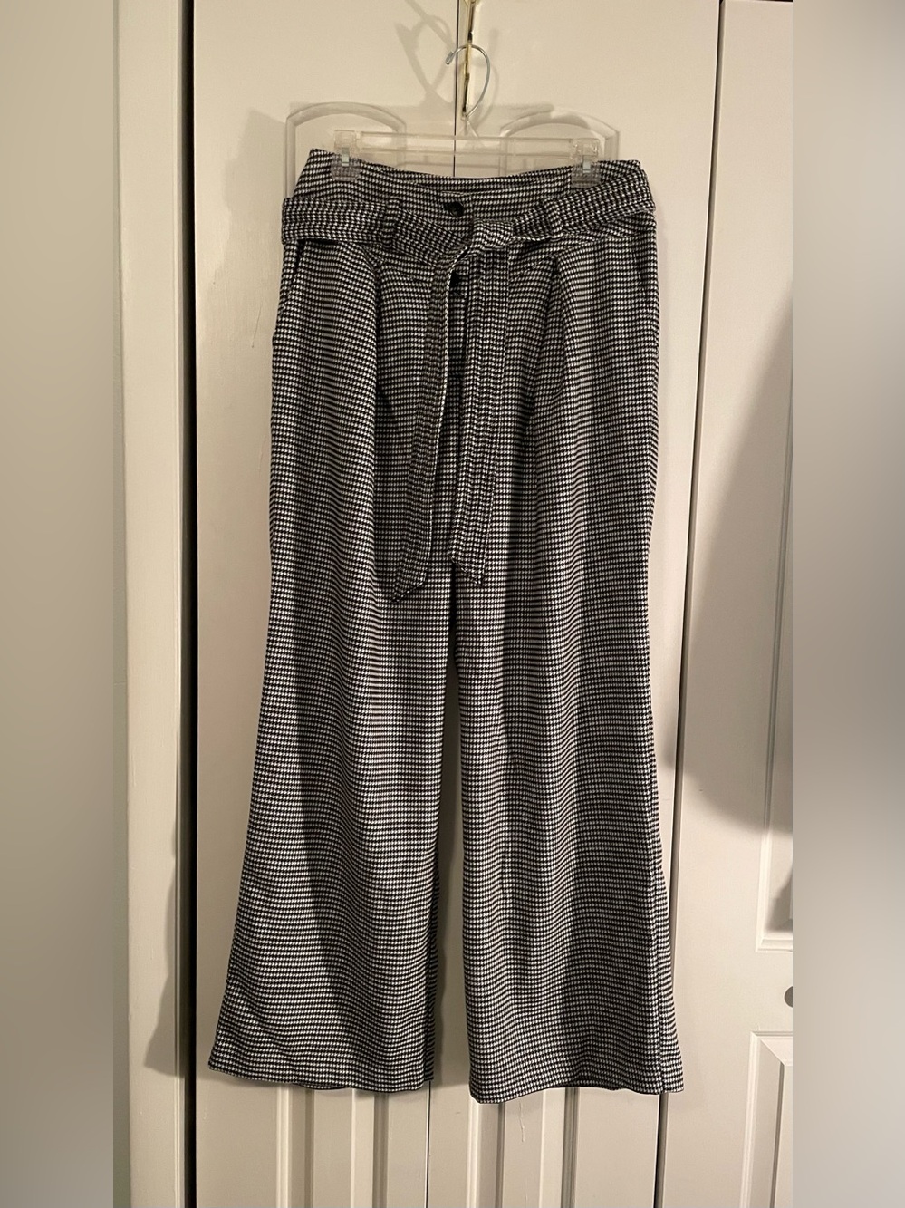 New Directions Houndstooth Wide-Leg Pants